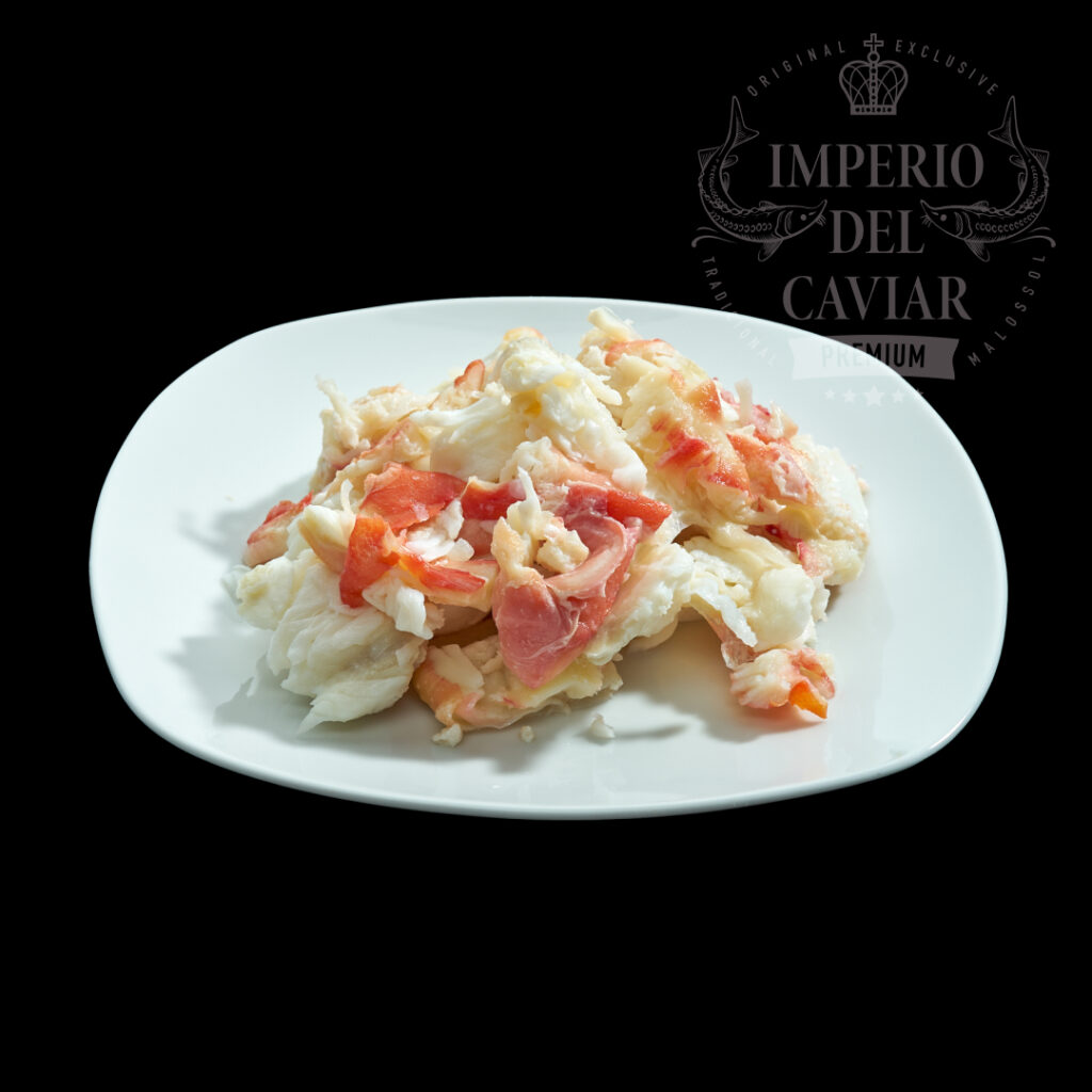 Carne de cangrejo real (Paralithodes camtschaticus) (Congelado)