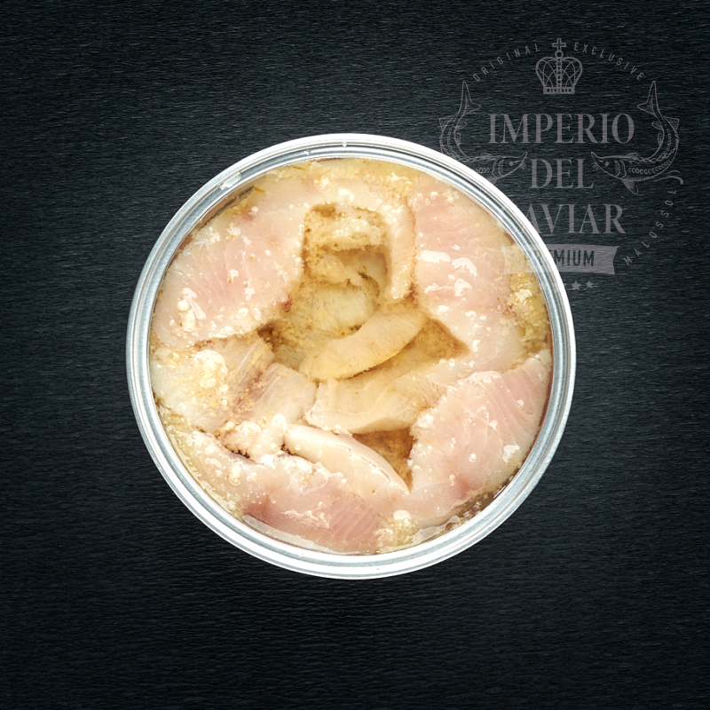 Rodajas de Filete de Omul con Aceite y Ajo (Congelado)